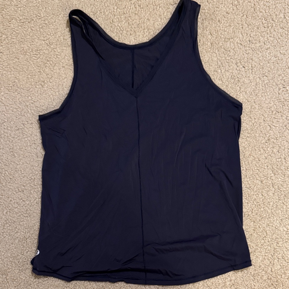 Lululemon Athletica Dark Blue Tank Top